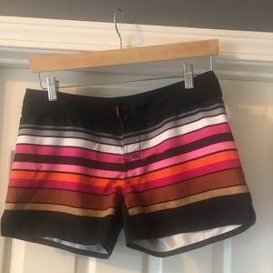 Colorful Northface board shorts